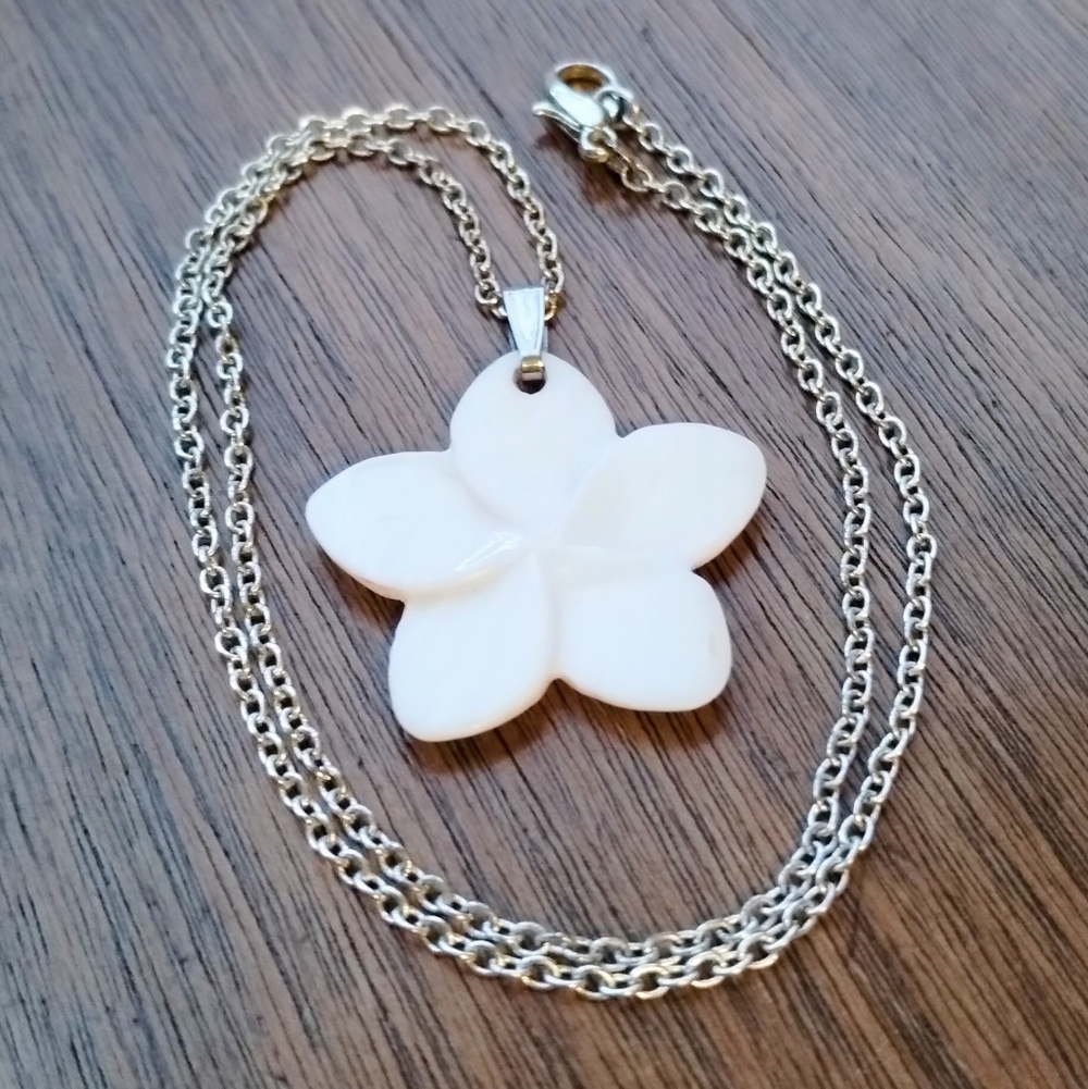 Plumeria Pendant